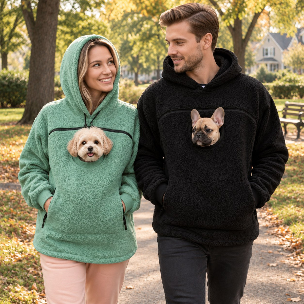 See Our Pet Pouch Hoodies